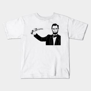 Abe Shot First Kids T-Shirt